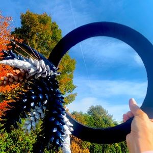 Handmade “ back the blue” wreath
